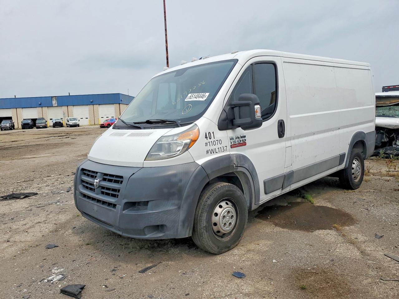 3C6TRVAG7HE515857 · 2017 RAM PROMASTER 1500
