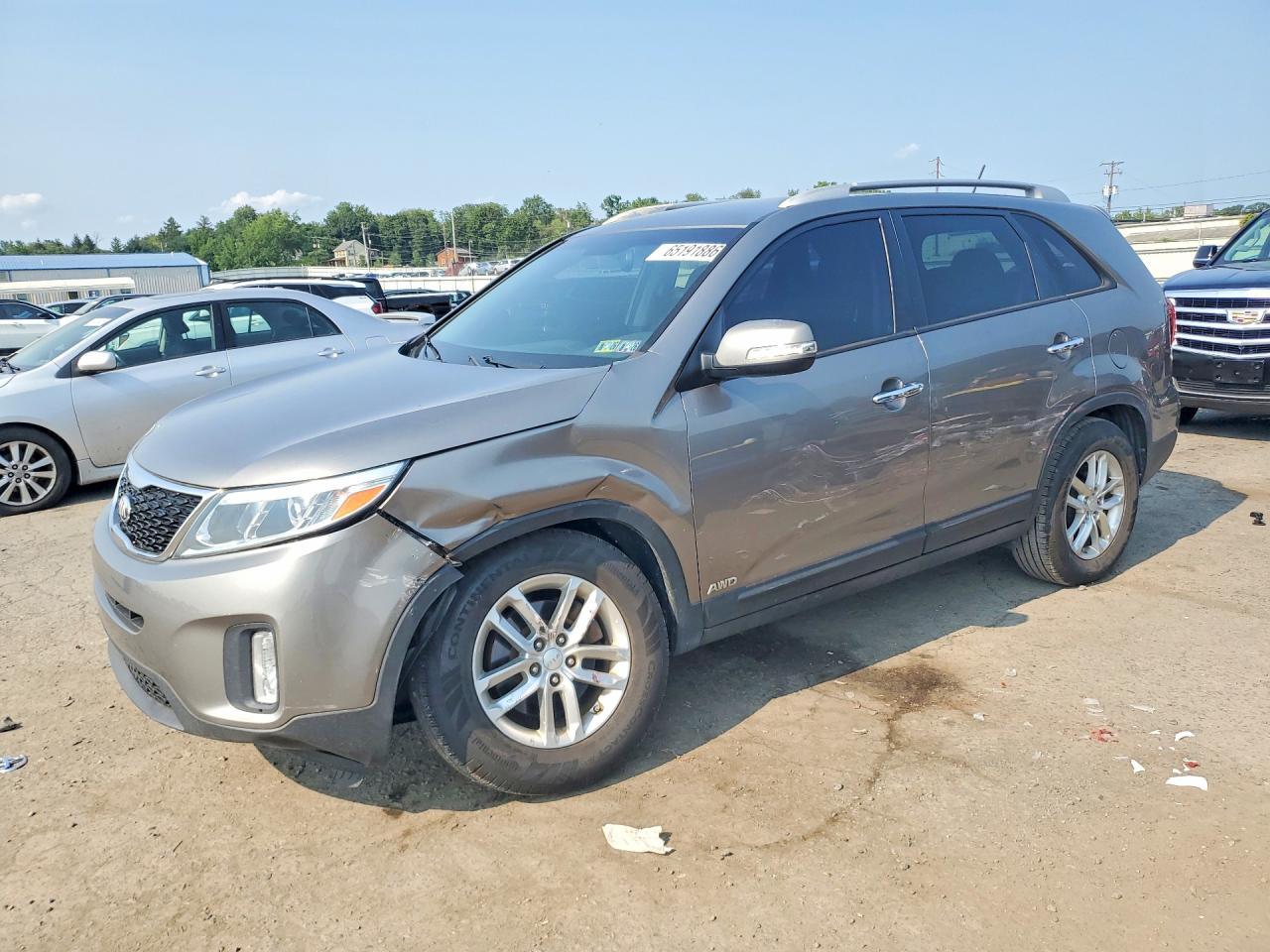 5XYKTDA6XEG469639 · 2014 KIA SORENTO
