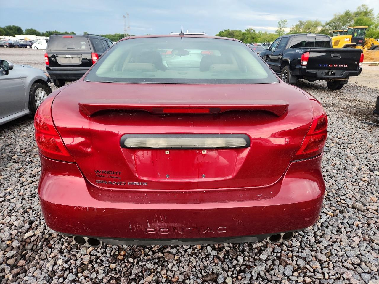 2G2WP552581178164 · 2008 PONTIAC GRAND PRIX · 6/12