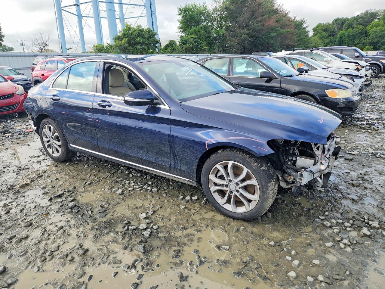 55SWF4KB3FU081759 · 2015 MERCEDES-BENZ C · 4/12