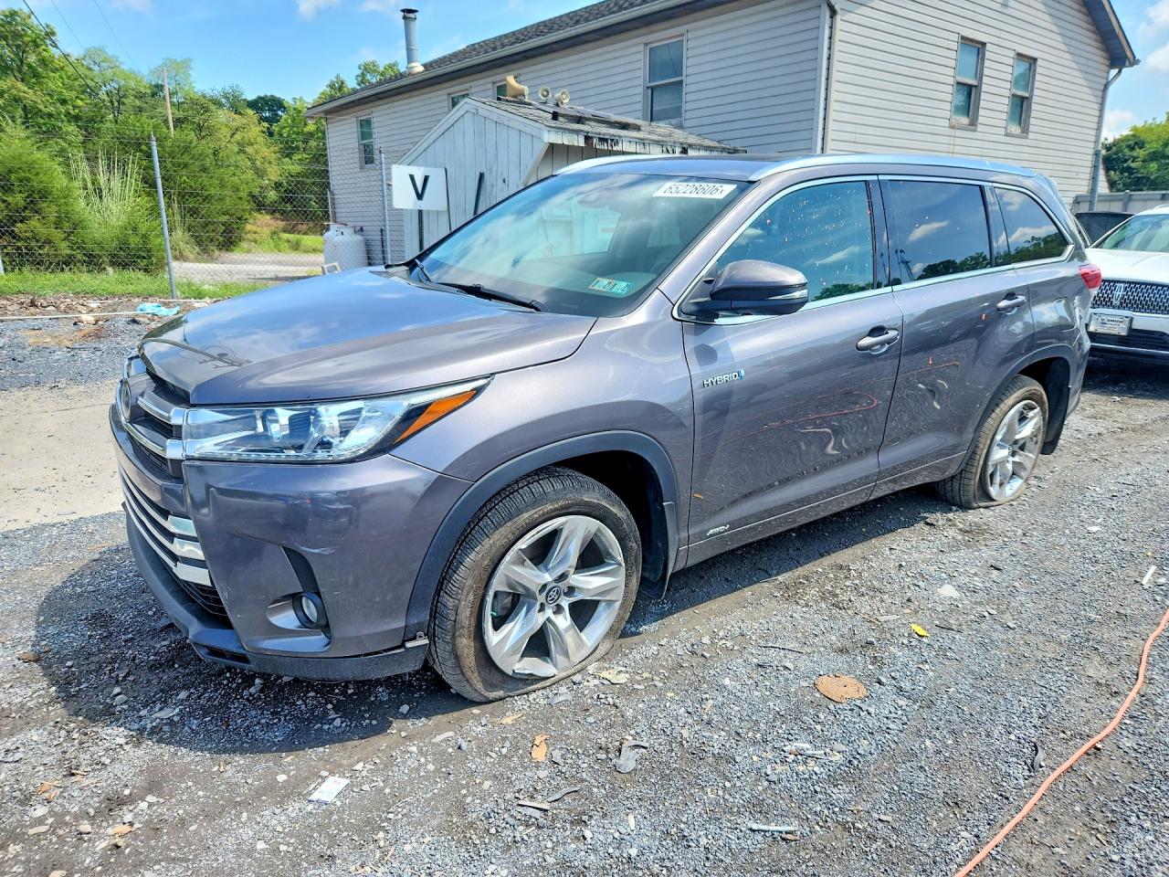 5TDDGRFH3JS039209 · 2018 TOYOTA HIGHLANDER HYBRID
