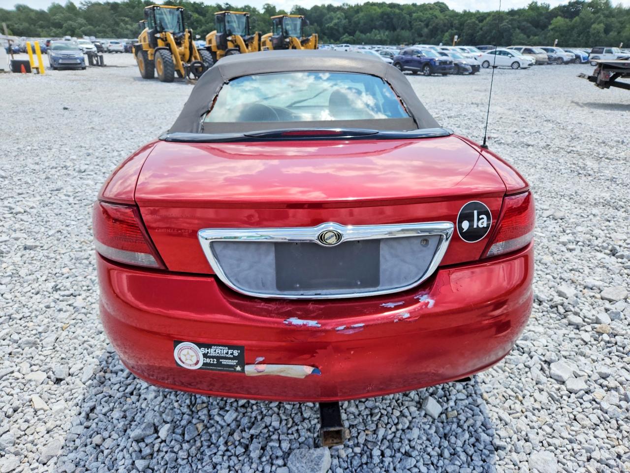 1C3EL45U01N617679 · 2001 CHRYSLER SEBRING · 6/12