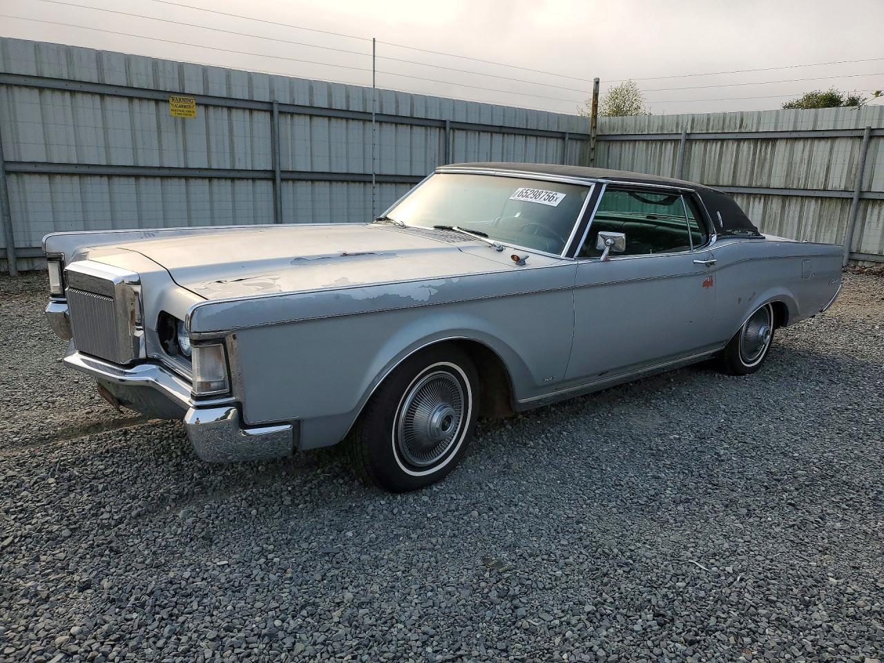 9Y89A843781 · 1969 LINCOLN CONTINENTAL