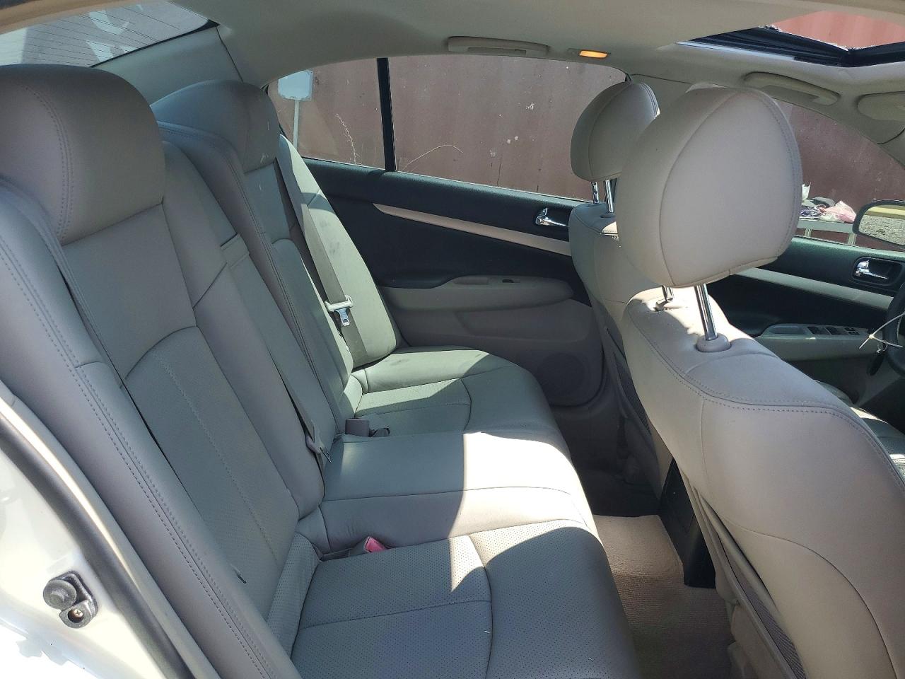 JNKBV61F28M255509 · 2008 INFINITI G35 · 10/12