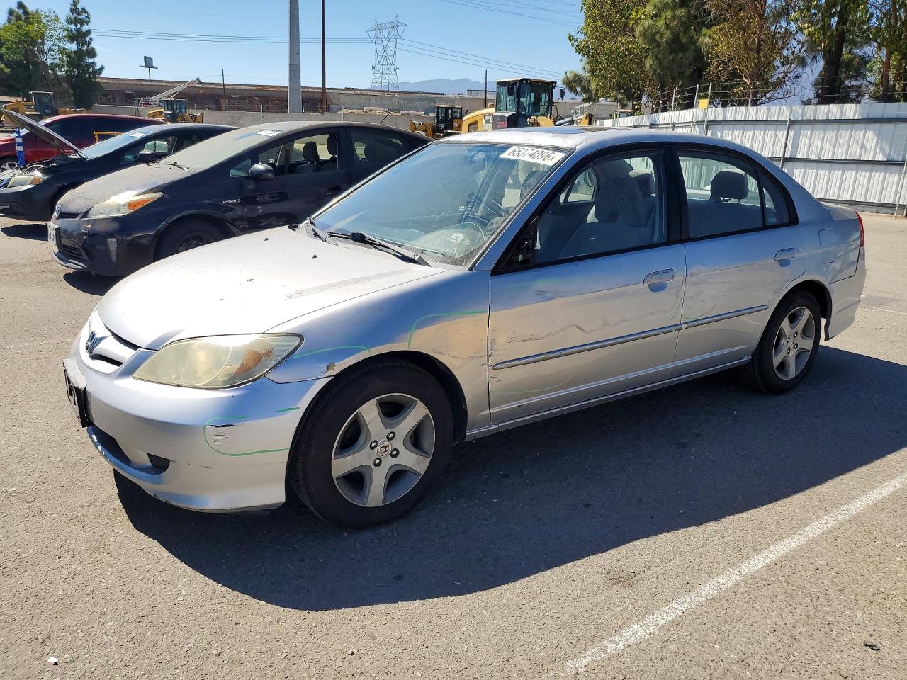 JHMES26784S002183 · 2004 HONDA CIVIC