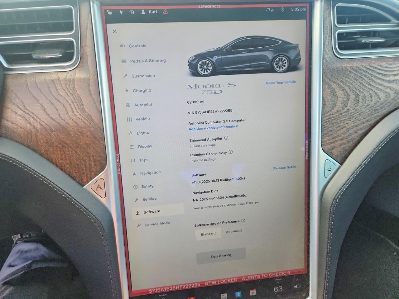 5YJSA1E28HF222255 · 2017 TESLA MODEL S · 9/12