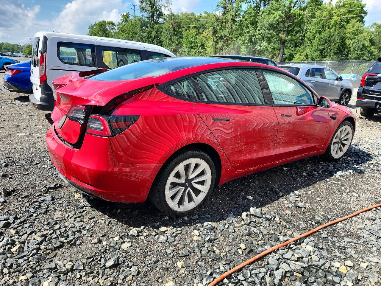 5YJ3E1EA0NF286057 · 2022 TESLA MODEL 3 · 3/12