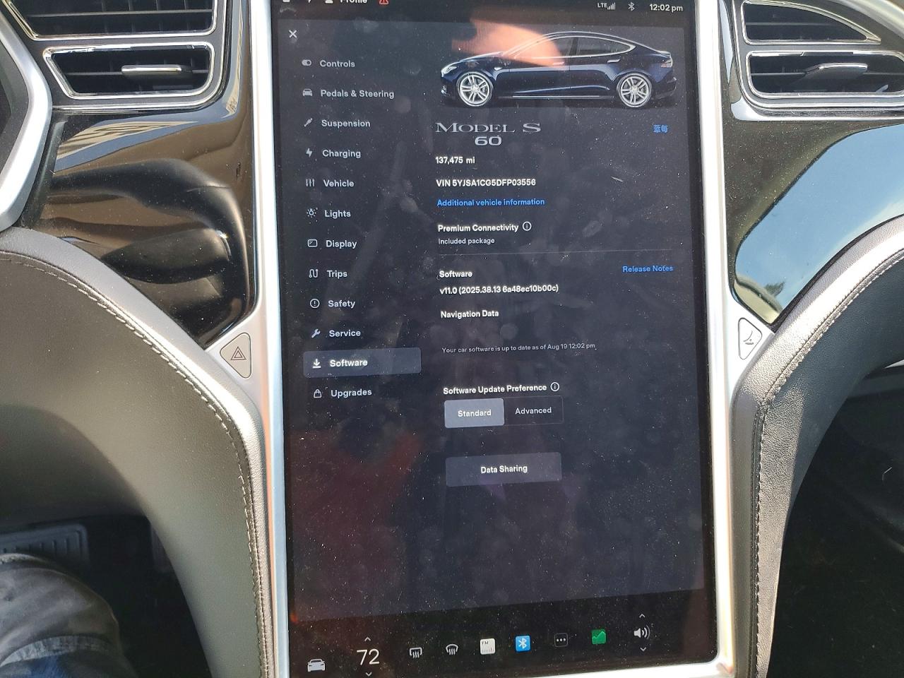 5YJSA1CG5DFP03556 · 2013 TESLA MODEL S · 9/12
