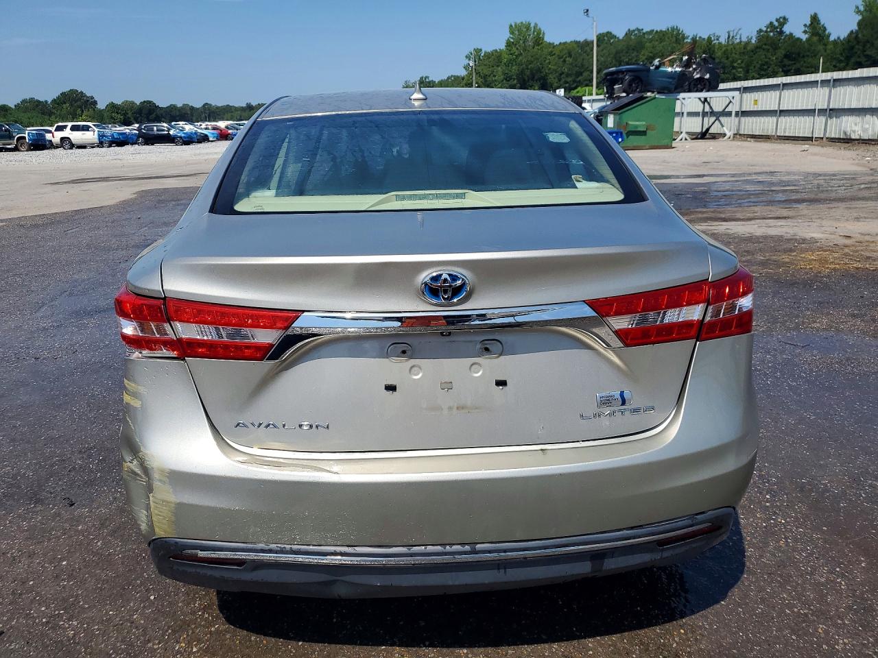 4T1BD1EBXEU034777 · 2014 TOYOTA AVALON HYBRID · 6/12