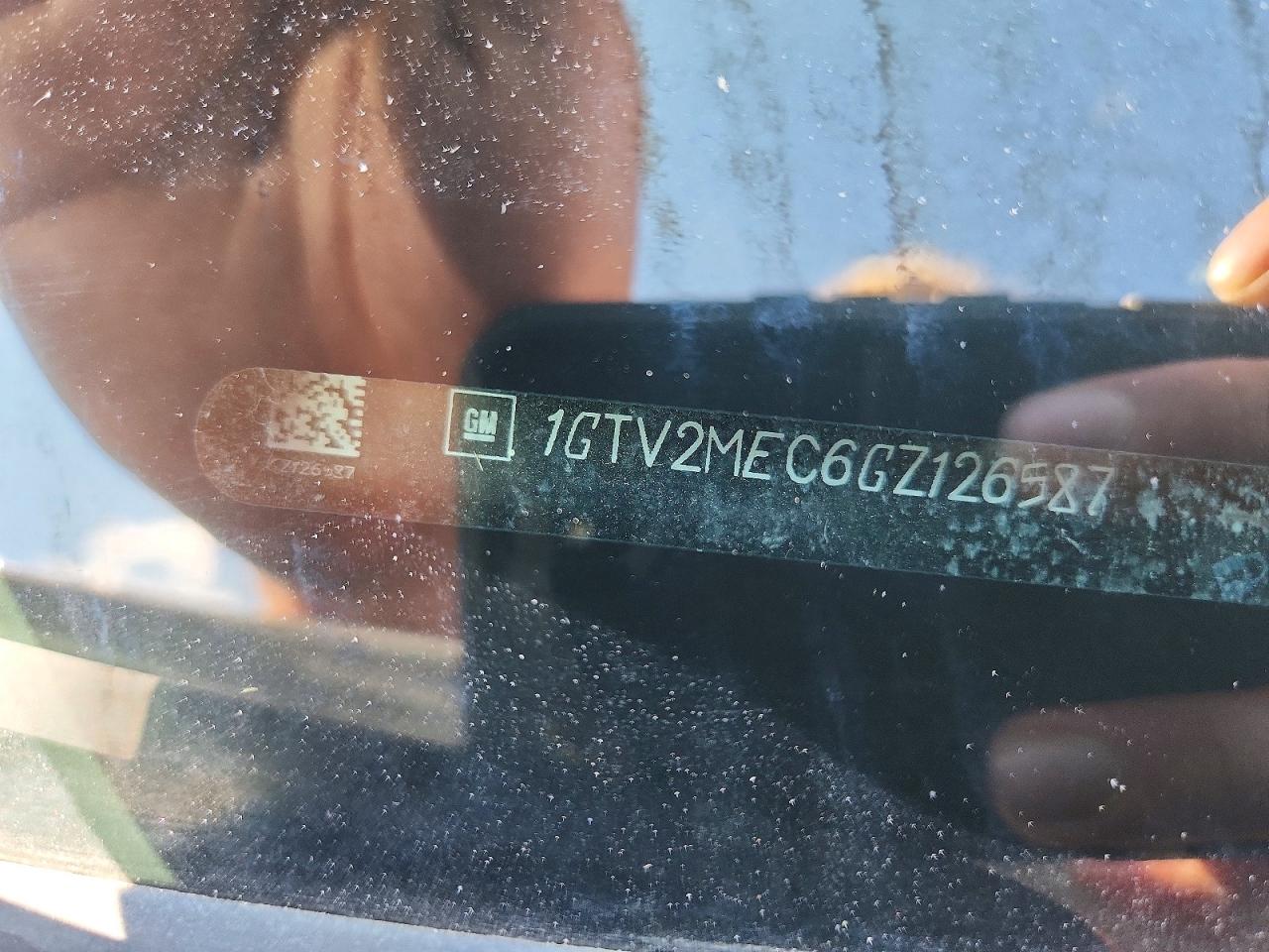 1GTV2MEC6GZ126587 · 2016 GMC SIERRA · 12/12