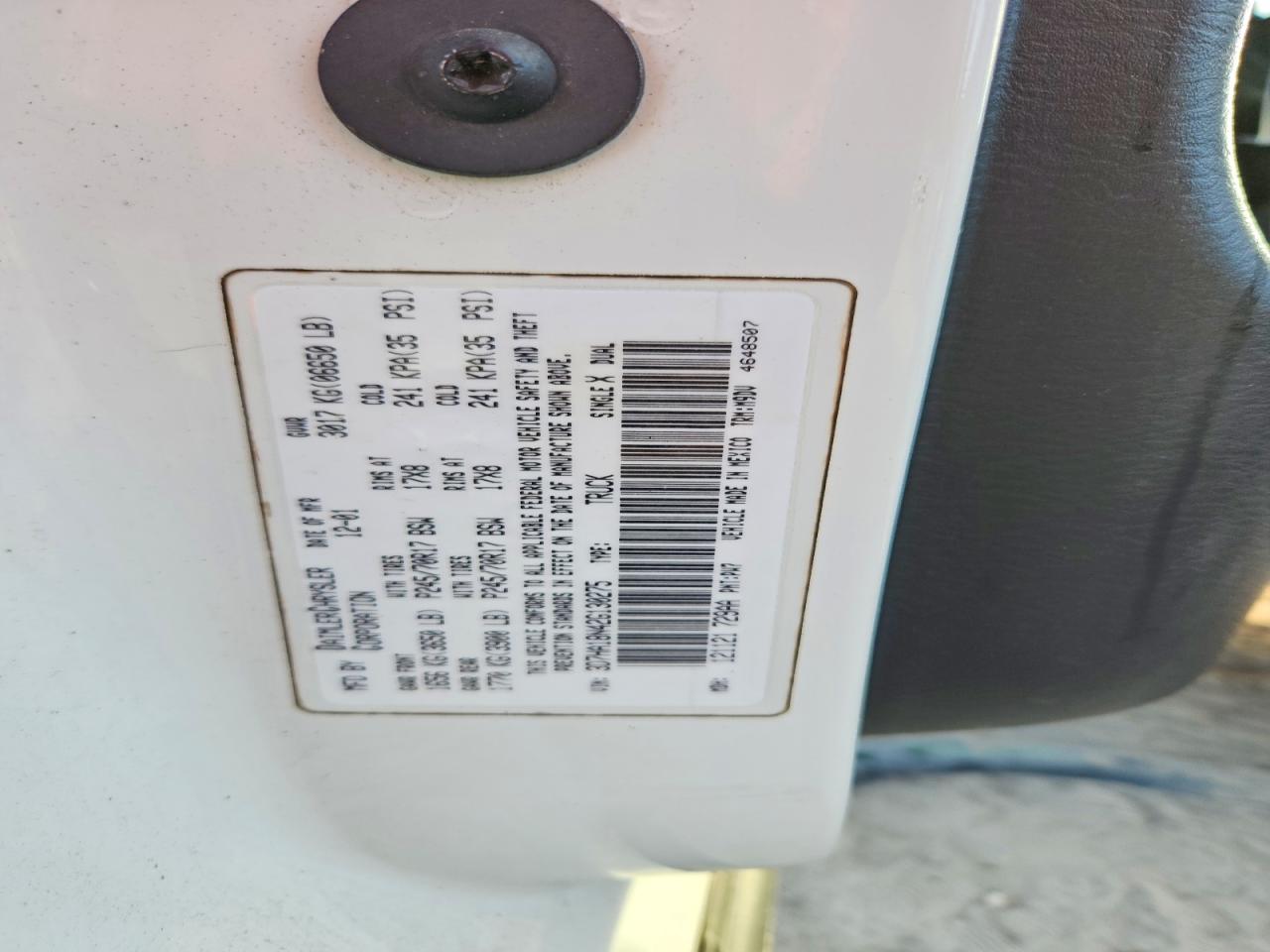 3D7HA18N42G130275 · 2002 DODGE RAM 1500 · 12/12