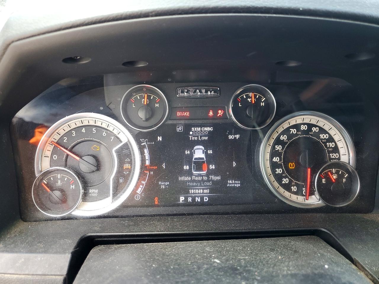 3C6TR5FT4DG572165 · 2013 RAM 2500 · 9/12