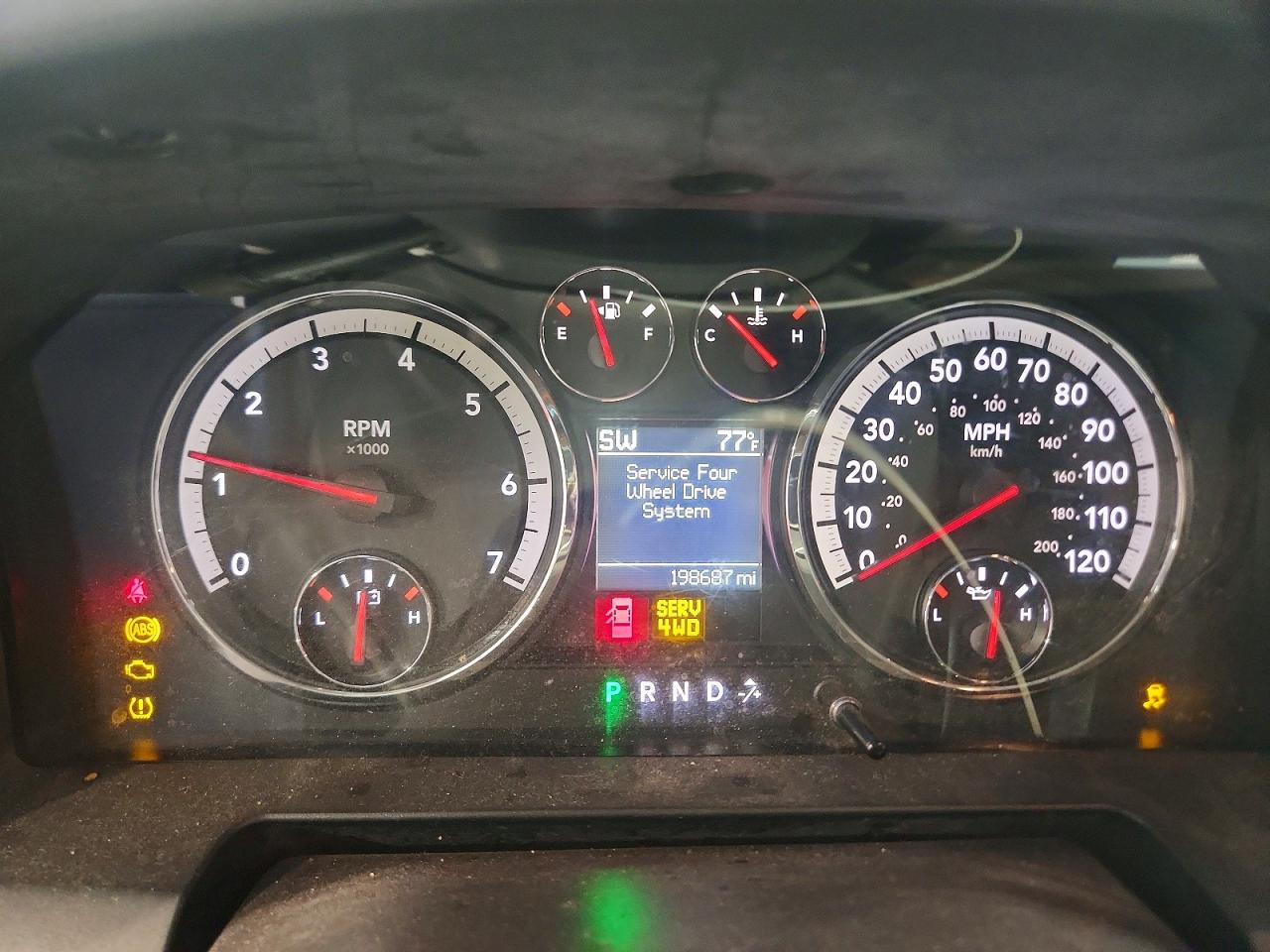 1C6RD7LT8CS154322 · 2012 DODGE RAM 1500 · 9/12