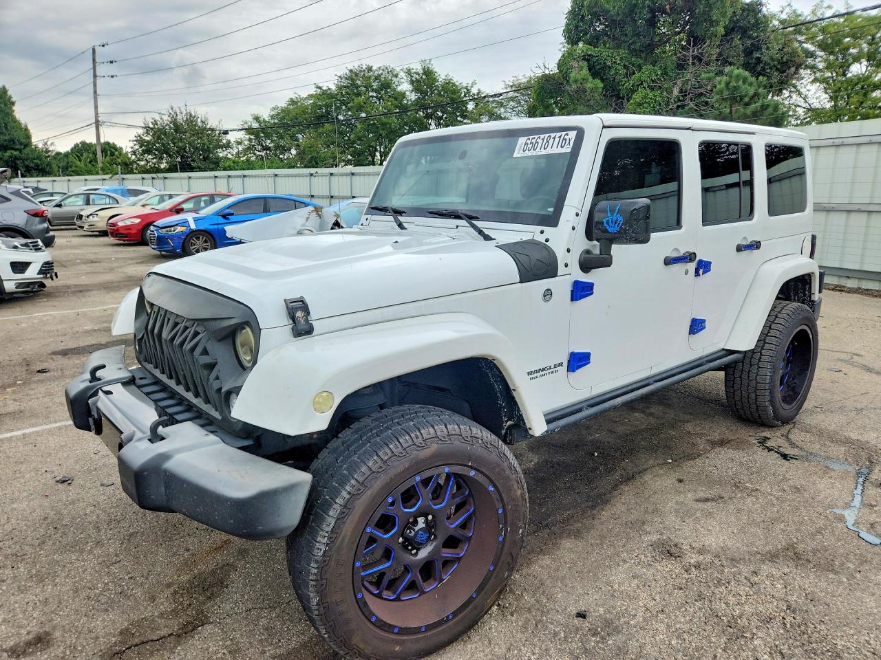 1C4BJWEGXFL689082 · 2015 JEEP WRANGLER UNLIMITED