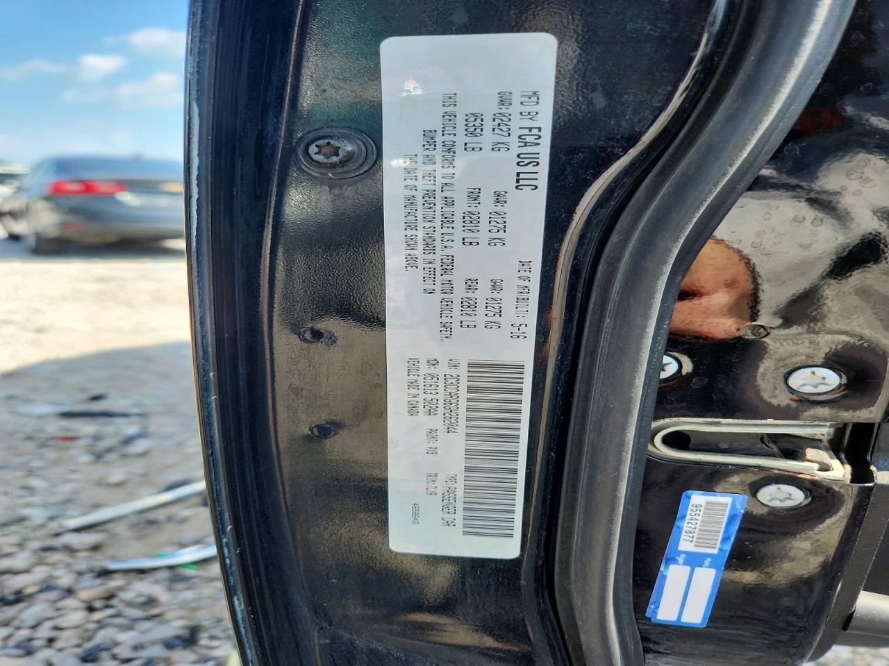 2C3CCARG6GH262044 · 2016 CHRYSLER 300 · 12/12