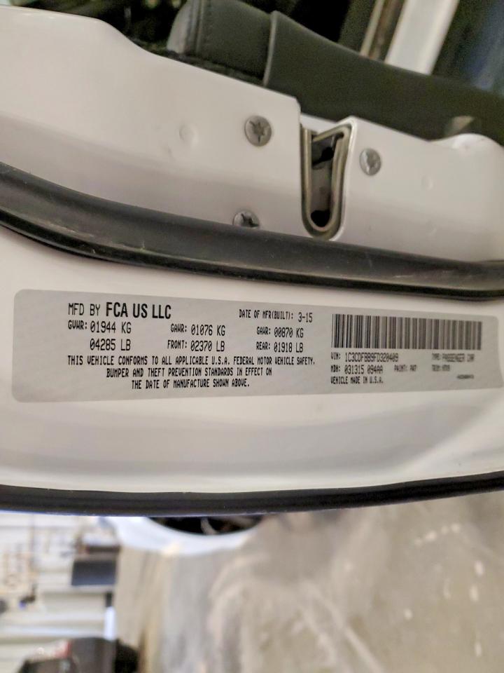 1C3CDFBB9FD320409 · 2015 DODGE DART · 12/12