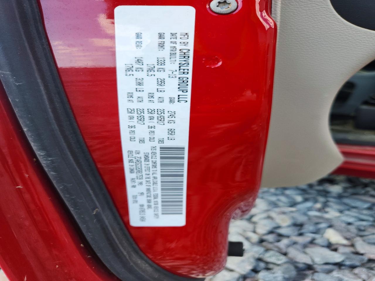 2C4RDGCG9DR817539 · 2013 DODGE GRAND CARAVAN · 12/12
