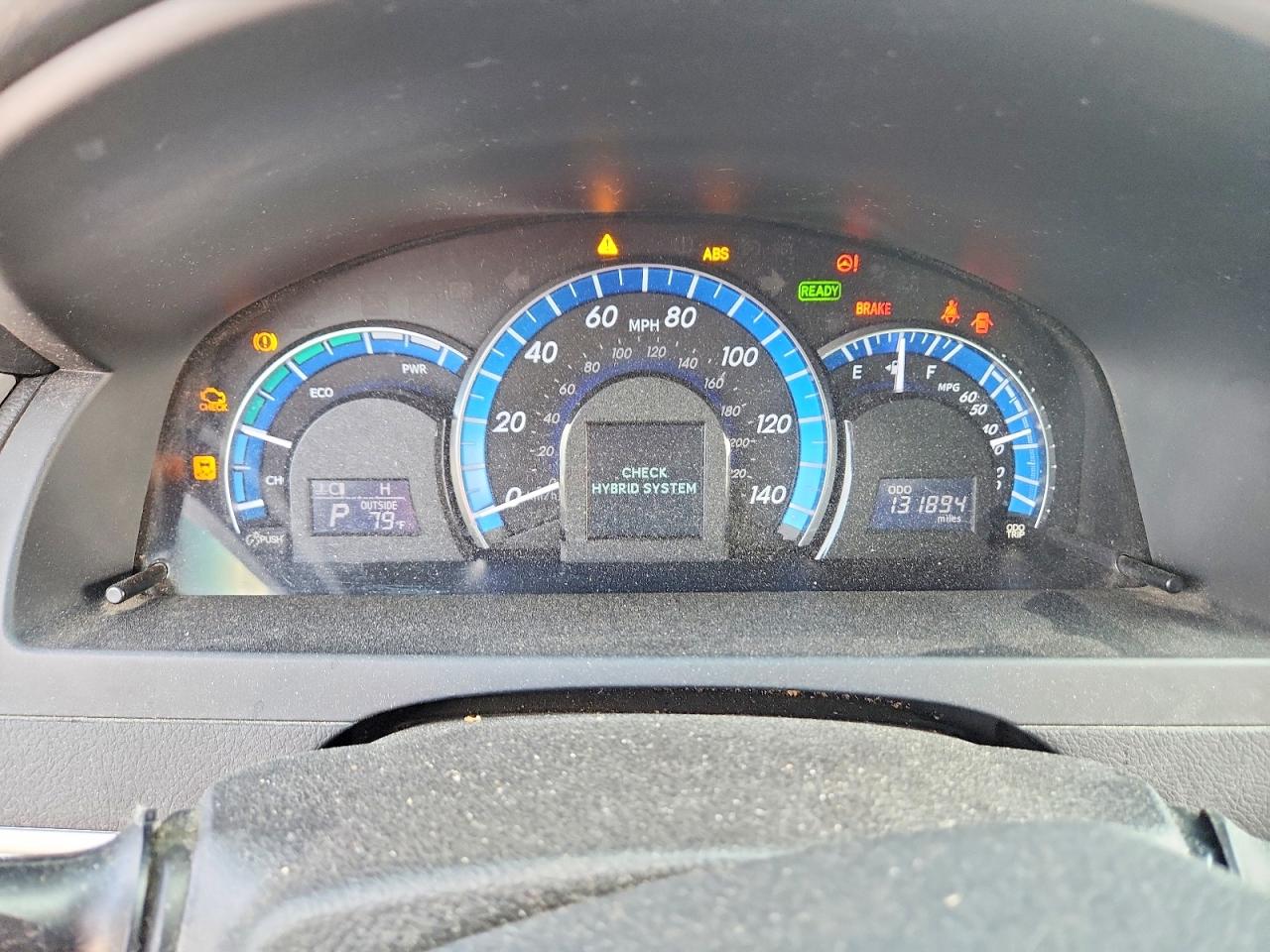 4T1BD1FK5EU129312 · 2014 TOYOTA CAMRY HYBRID · 9/12
