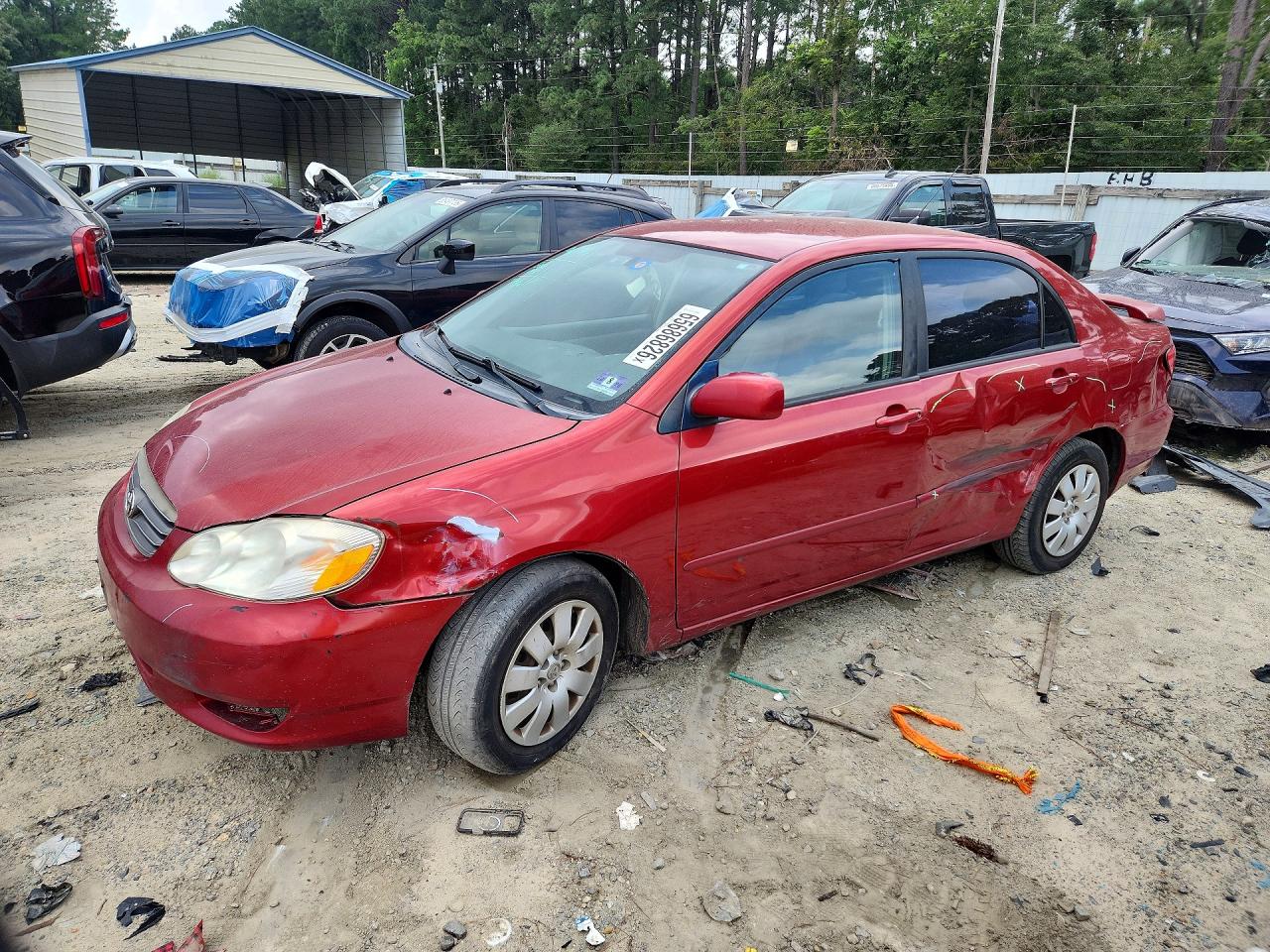 2004 TOYOTA COROLLA