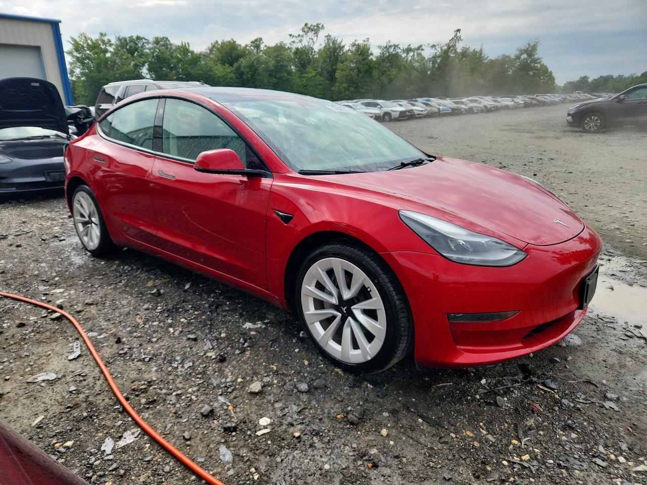 5YJ3E1EA9NF285621 · 2022 TESLA MODEL 3 · 4/12