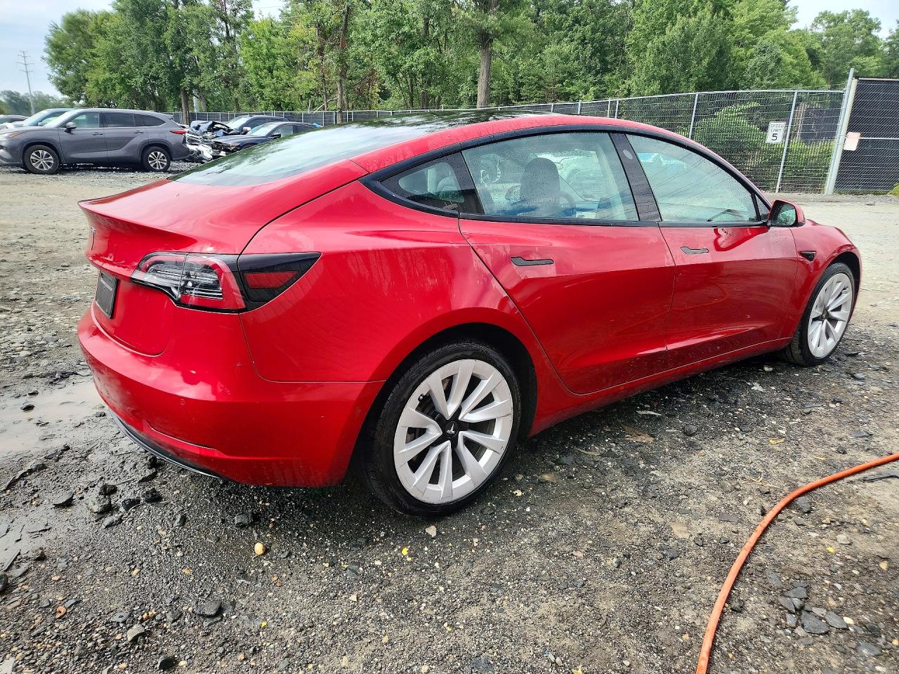 5YJ3E1EA9NF285621 · 2022 TESLA MODEL 3 · 3/12