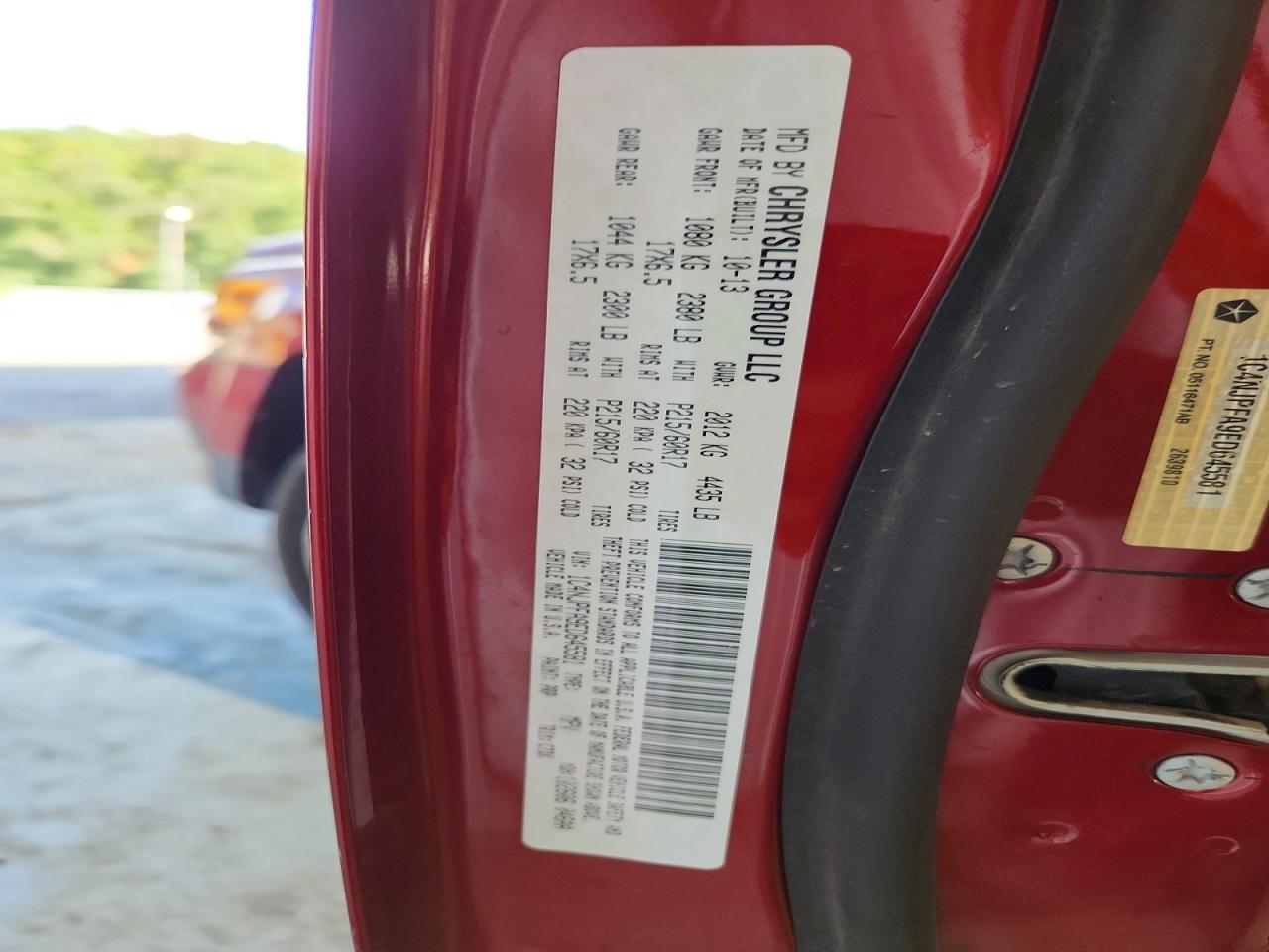 1C4NJPFA9ED645581 · 2014 JEEP PATRIOT · 12/12