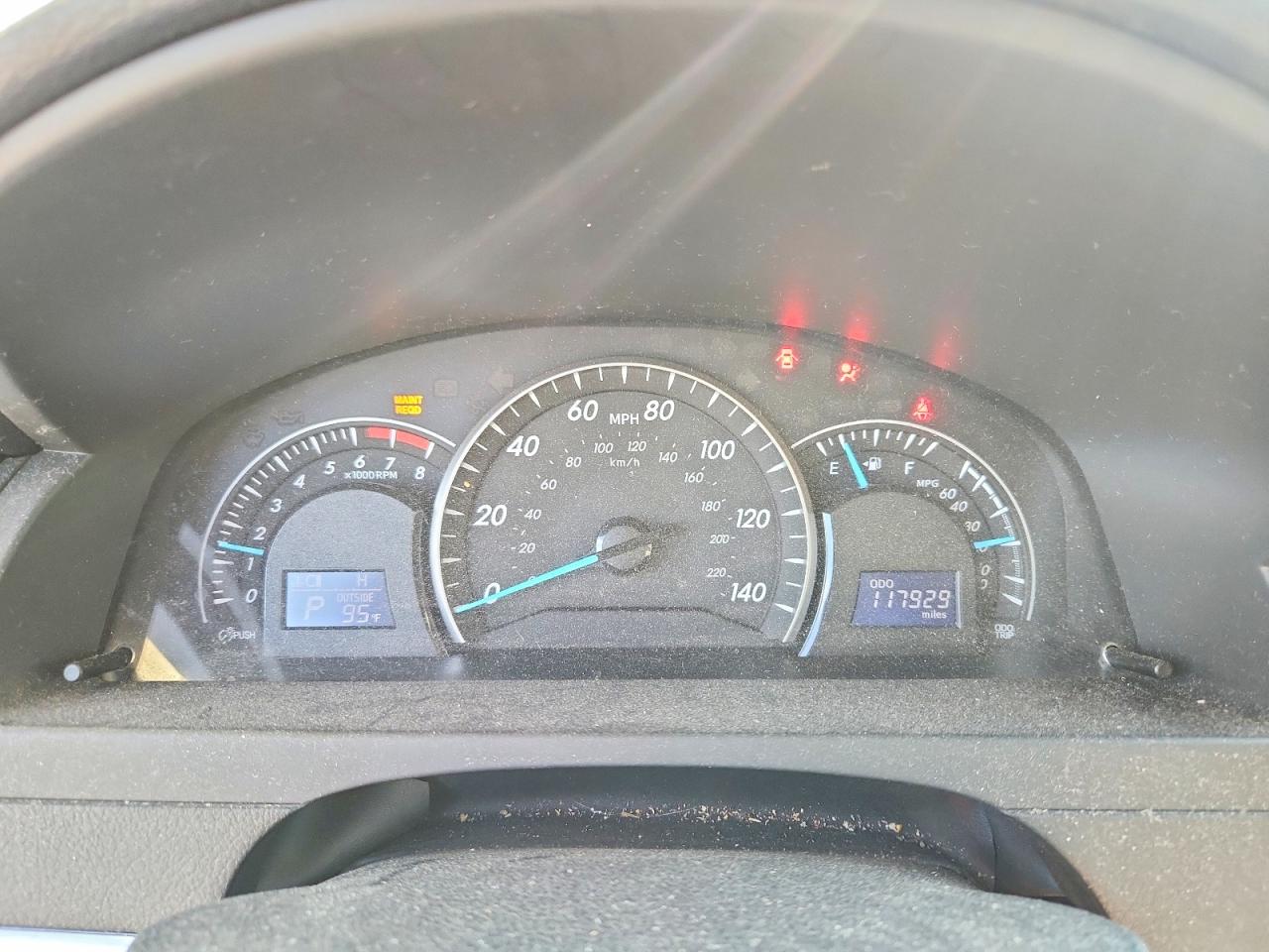 4T1BF1FKXCU160773 · 2012 TOYOTA CAMRY · 9/12