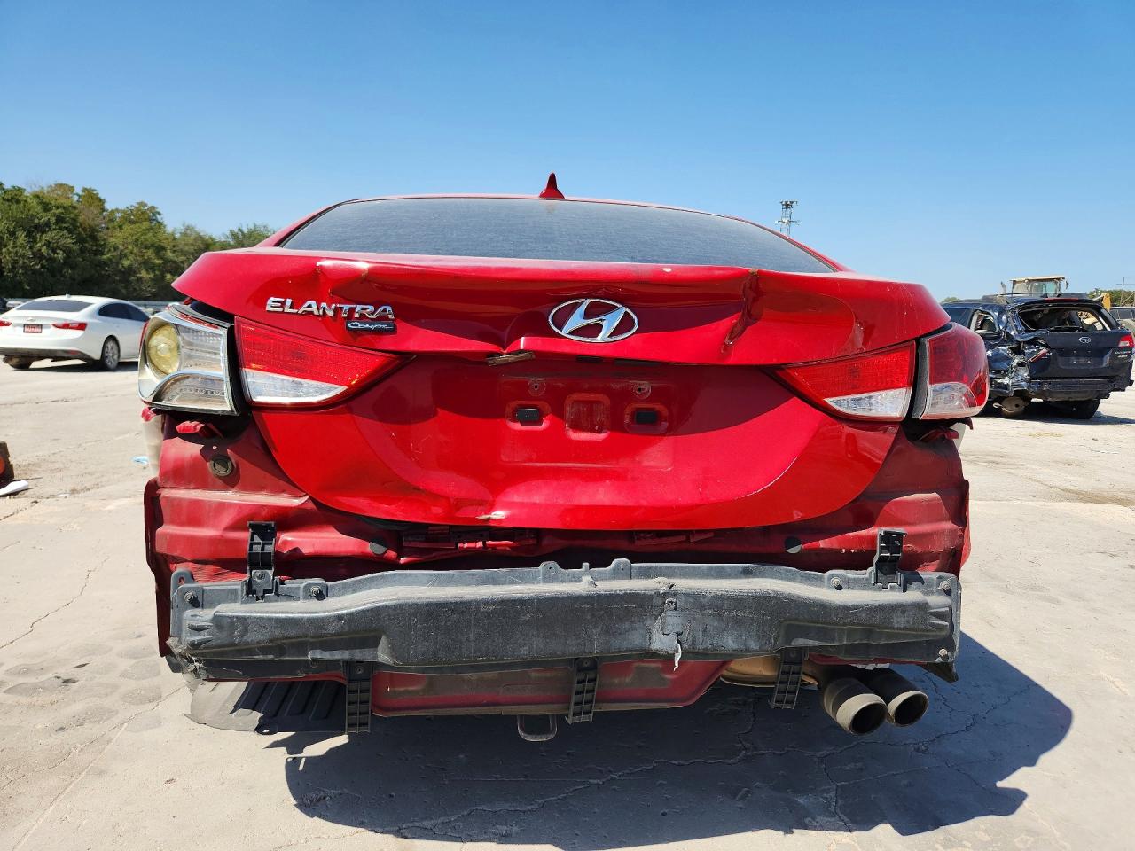 KMHDH6AE4DU011519 · 2013 HYUNDAI ELANTRA COUPE · 6/12