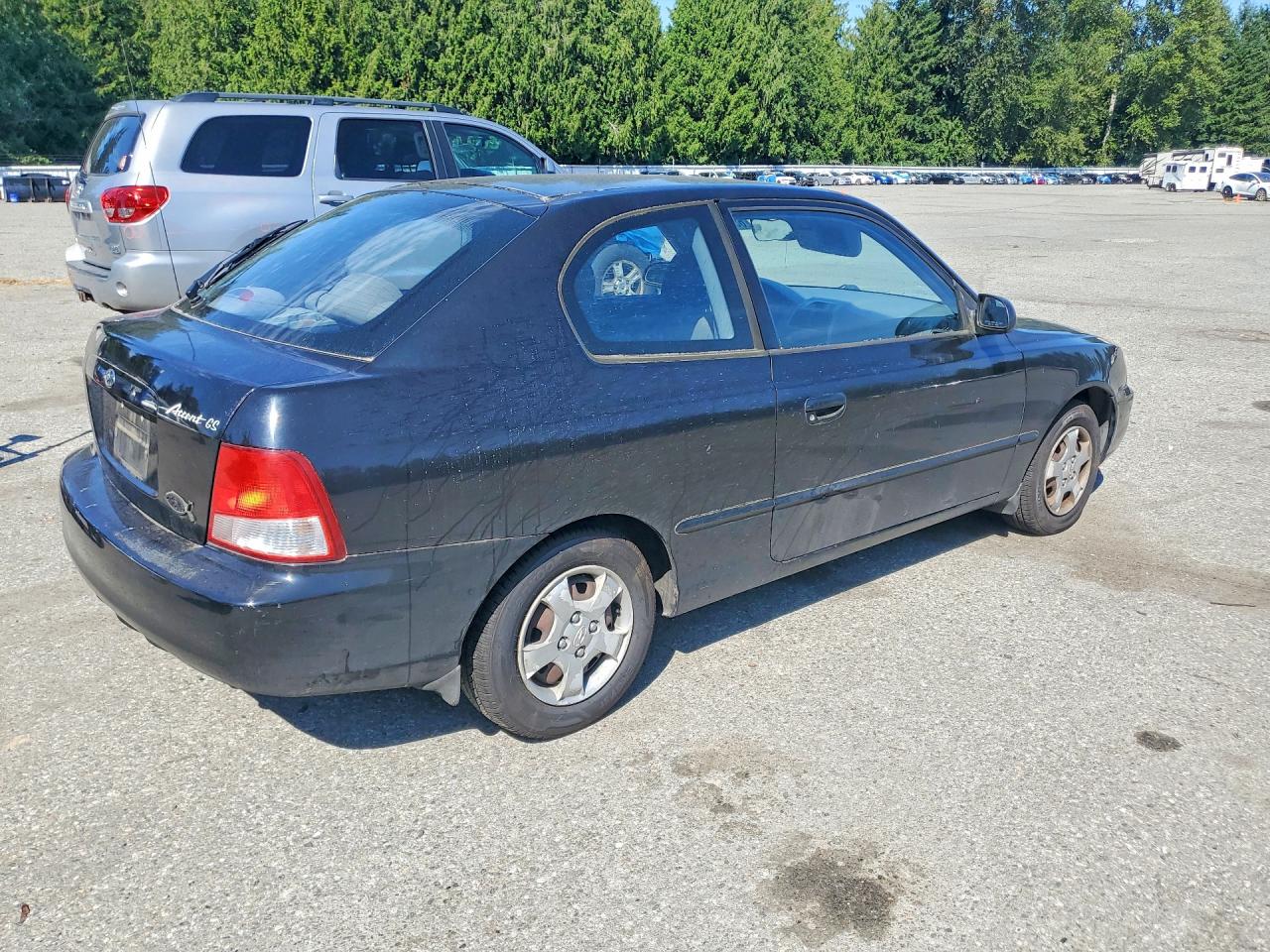 KMHCG35C91U084600 · 2001 HYUNDAI ACCENT · 3/12