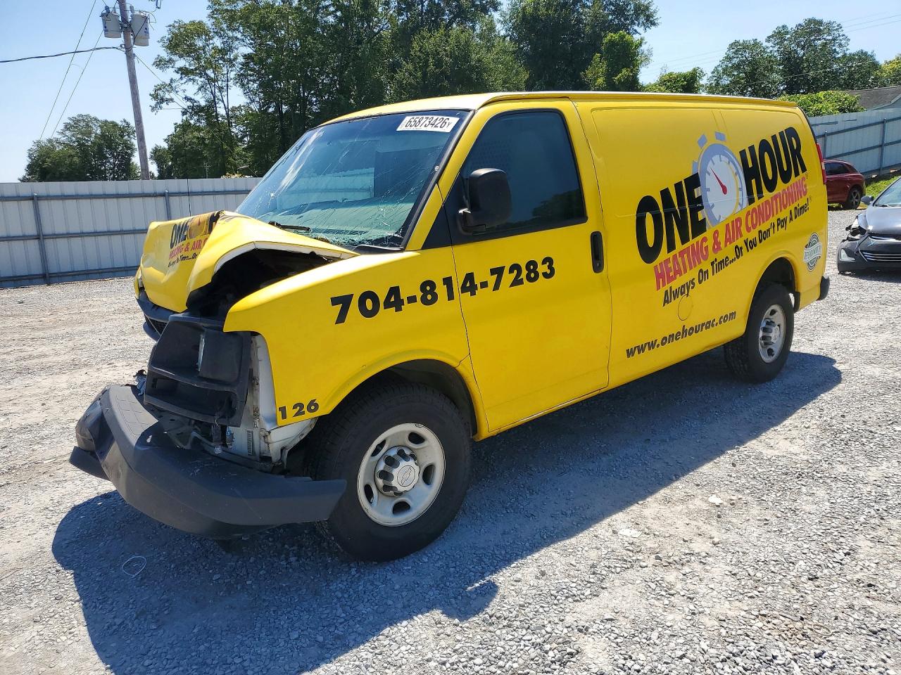 2016 CHEVROLET EXPRESS G2500