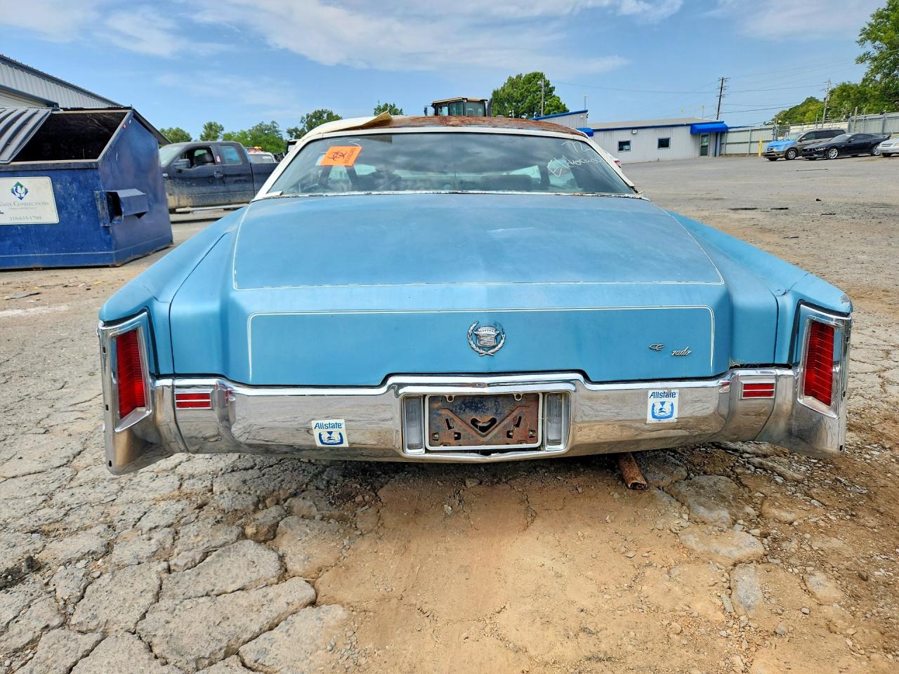 6L47520421187 · 1972 CADILLAC ELDORADO · 6/11
