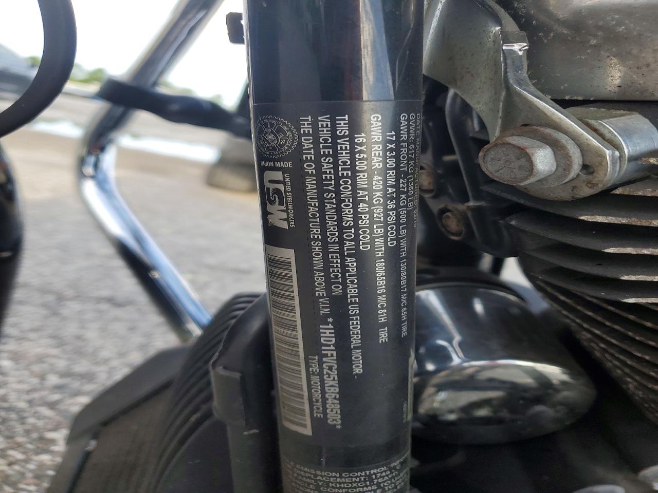 1HD1FVC25KB648503 · 2019 HARLEY-DAVIDSON FLHT · 9/9