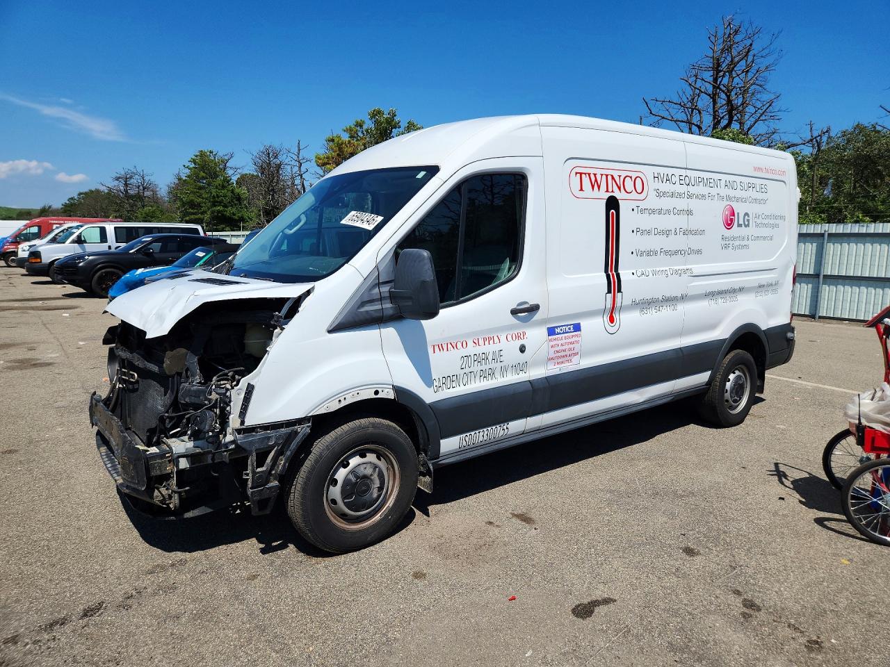 1FTYR2CM2JKB27325 · 2018 FORD TRANSIT
