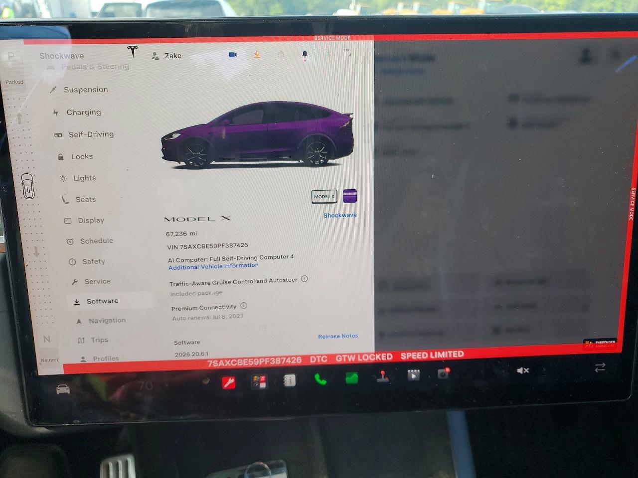 7SAXCBE59PF387426 · 2023 TESLA MODEL X · 9/13