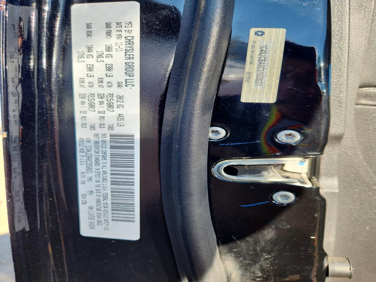 1C4NJCBA0CD550631 · 2012 JEEP COMPASS · 12/12