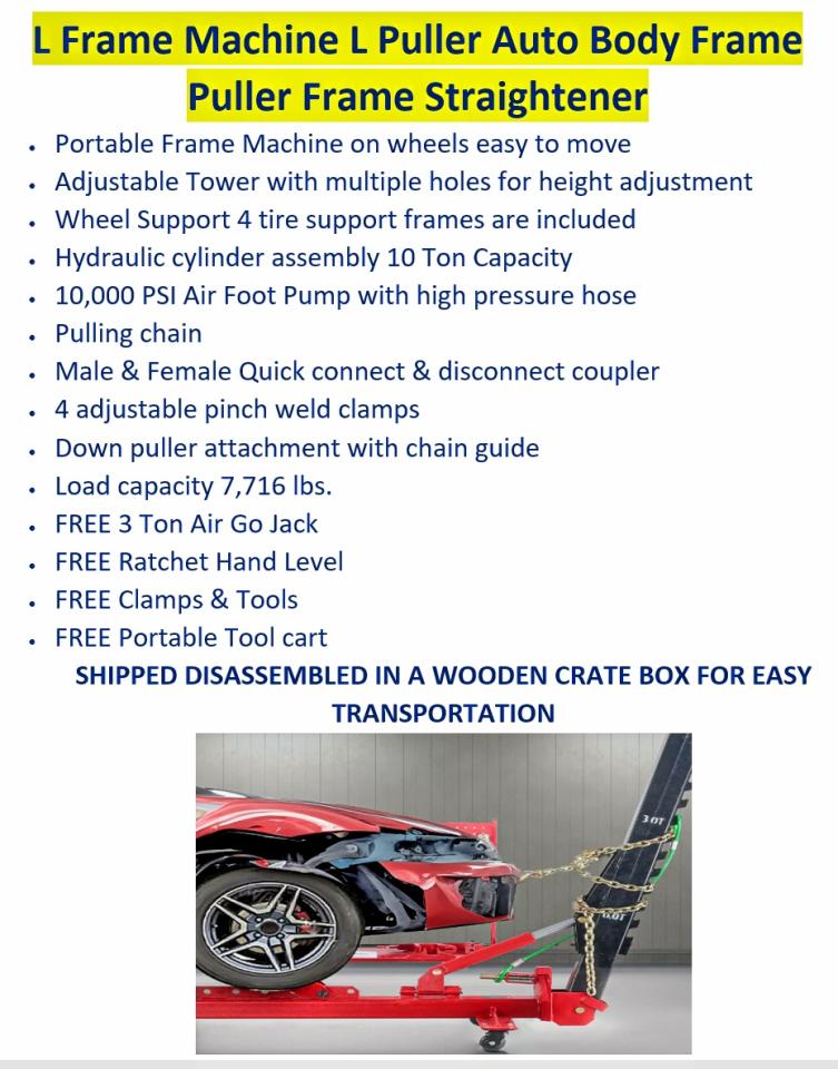 3811025 · 2027 OTHERS 4 CLAMP PORTABLE FRAME PULLER · 10/10