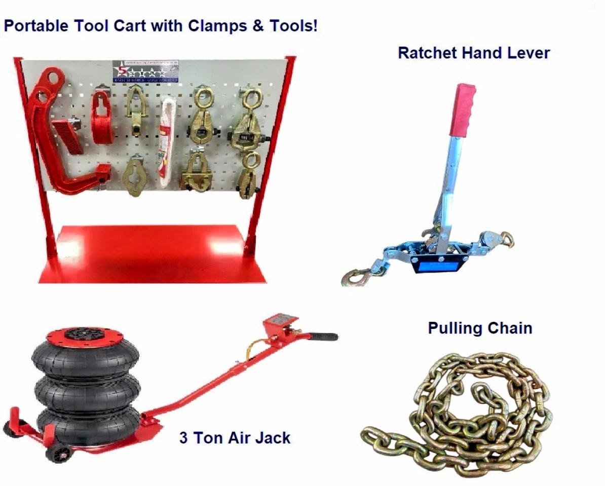 3811025 · 2027 OTHERS 4 CLAMP PORTABLE FRAME PULLER · 8/10