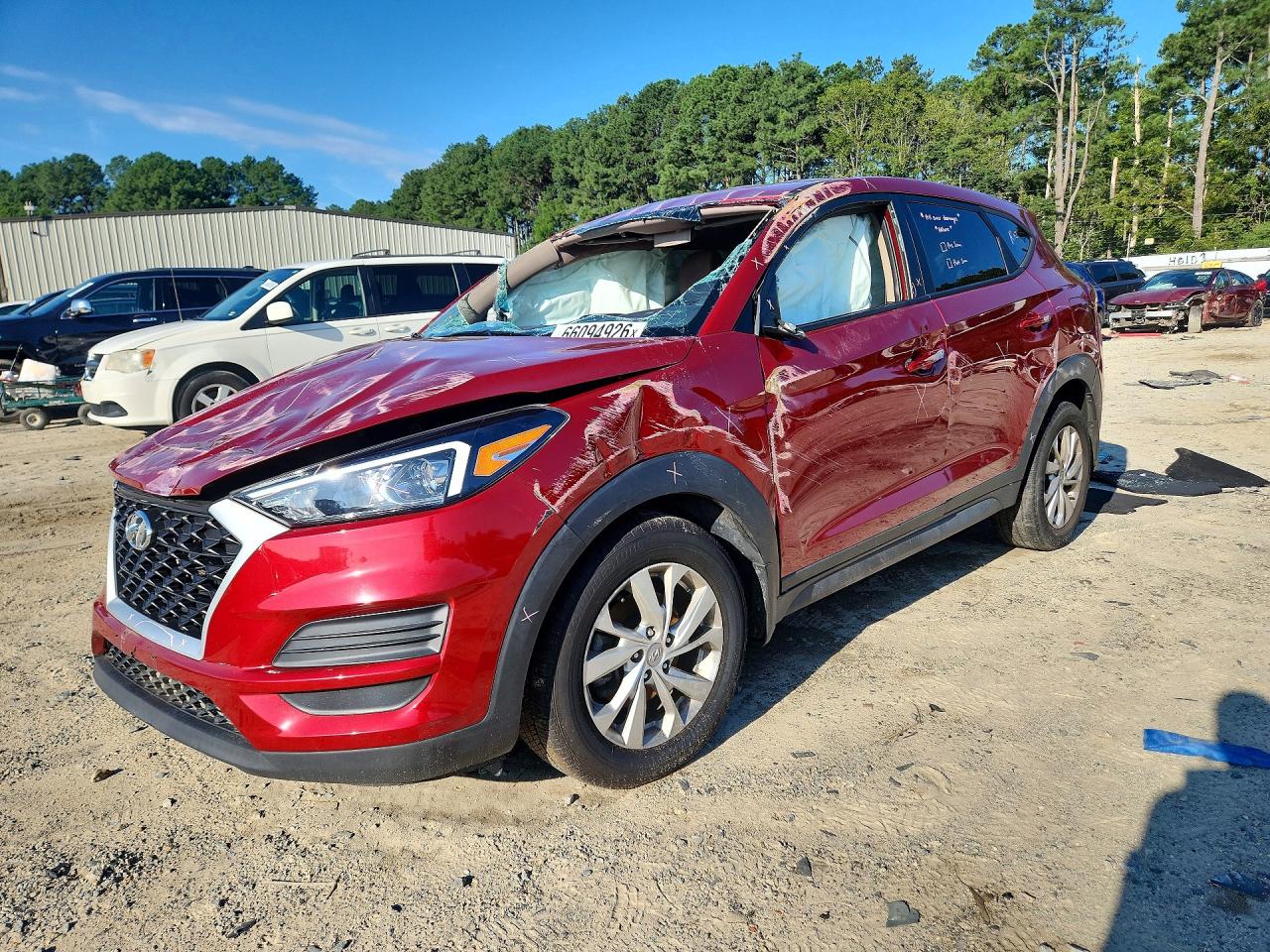KM8J2CA43MU346958 · 2021 HYUNDAI TUCSON