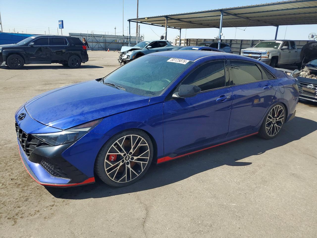 KMHLW4AKXNU001512 · 2022 HYUNDAI ELANTRA N