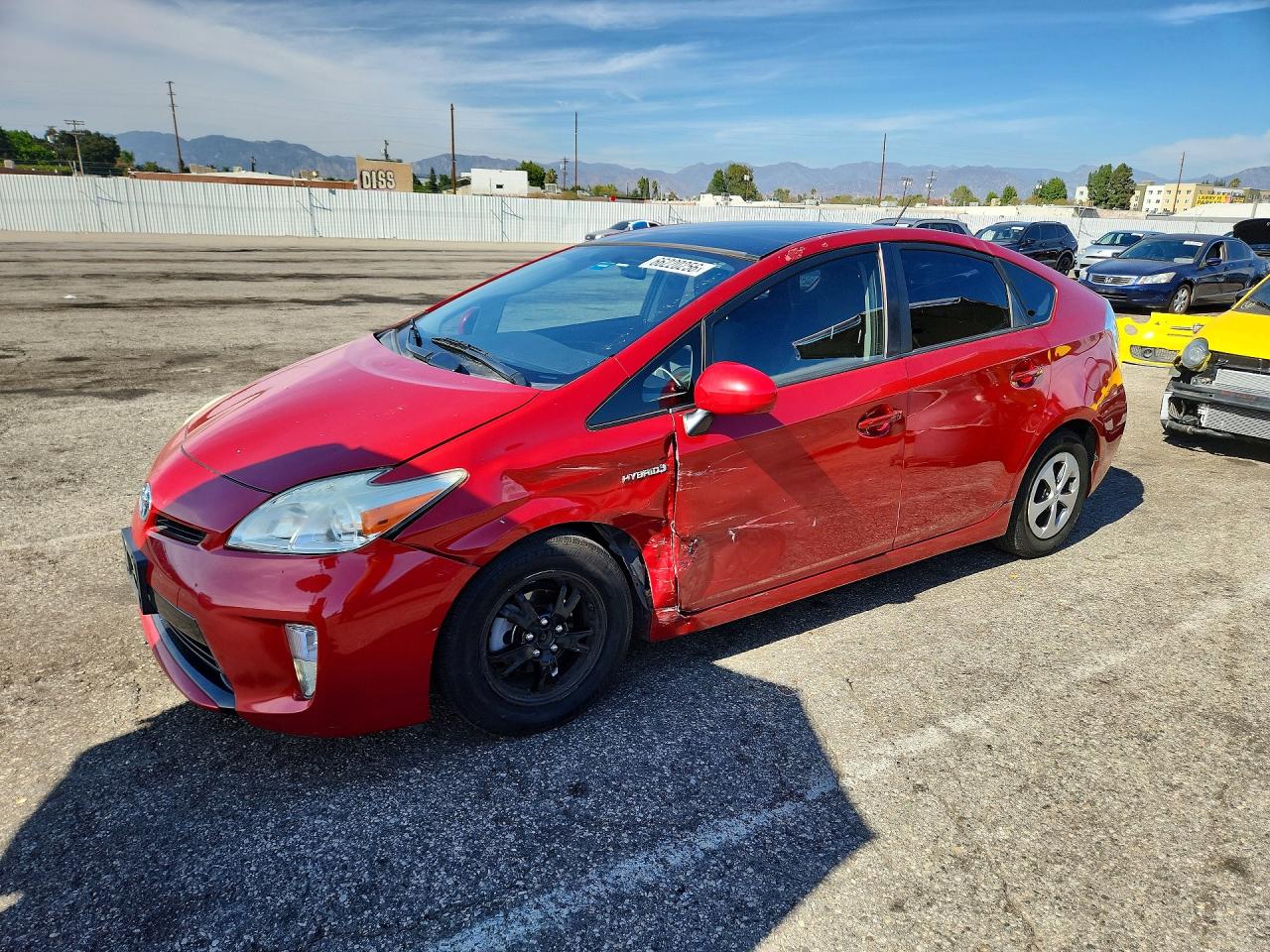 JTDKN3DU0E1765249 · 2014 TOYOTA PRIUS