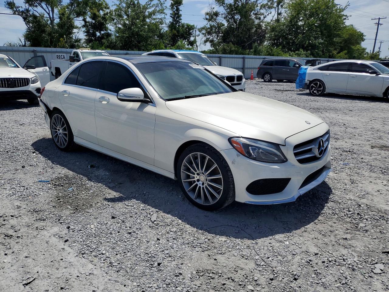 55SWF4KB6FU015075 · 2015 MERCEDES-BENZ C · 4/12