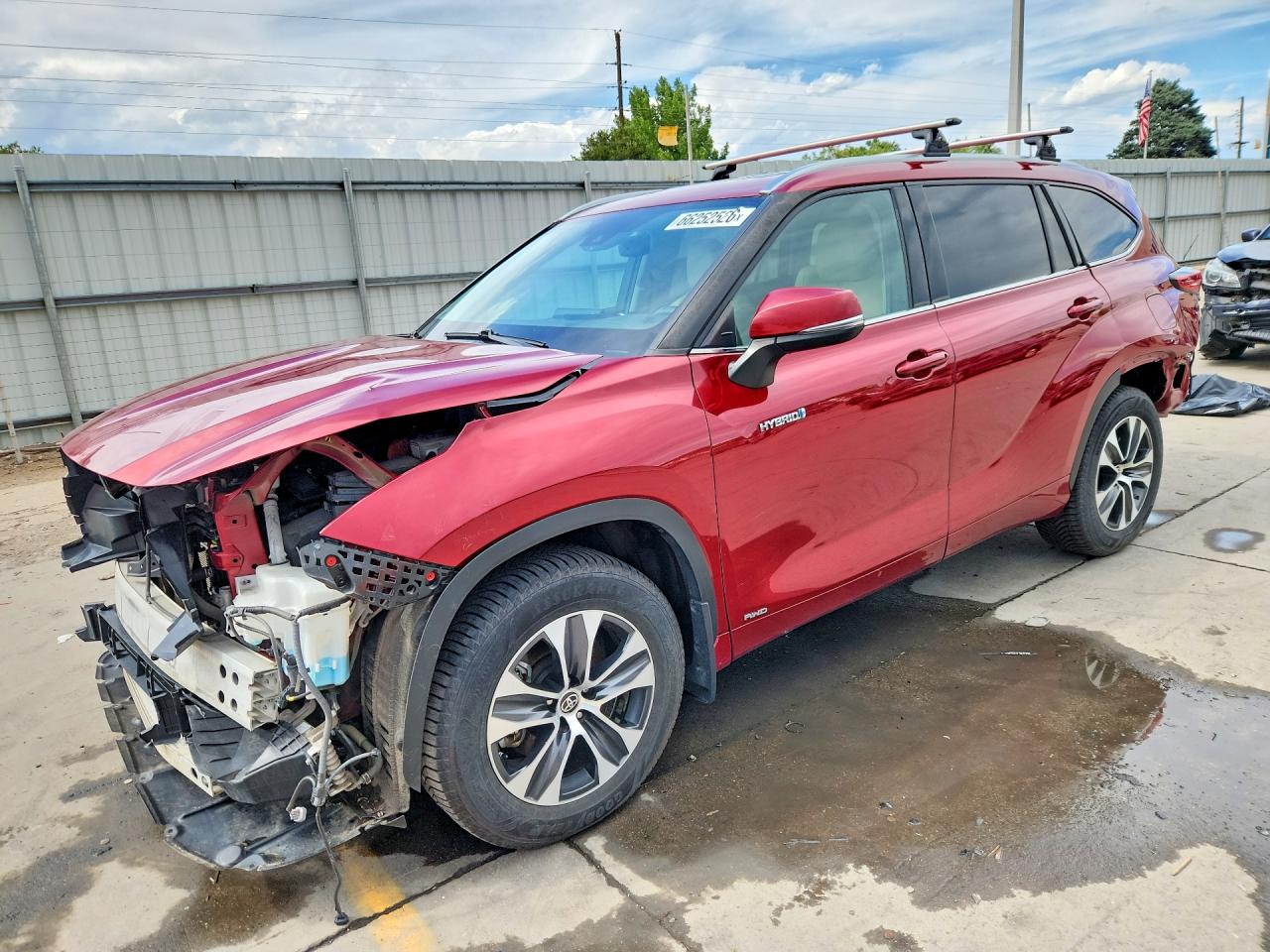 5TDHBRCH2MS527026 · 2021 TOYOTA HIGHLANDER