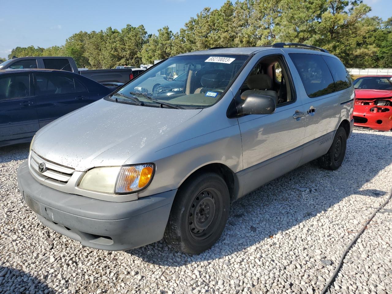4T3ZF19C03U536617 · 2003 TOYOTA SIENNA
