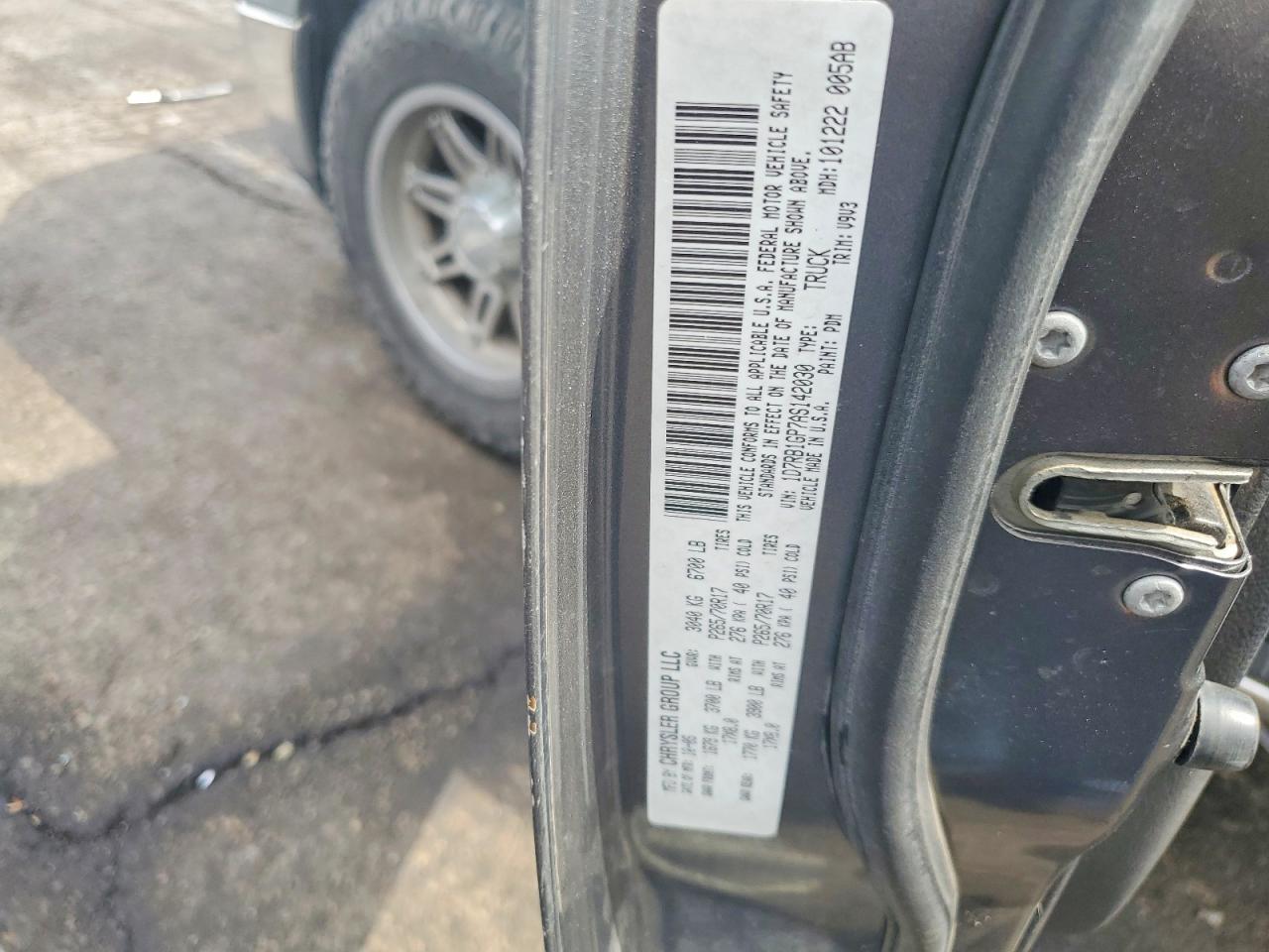 1D7RB1GP7AS142030 · 2010 DODGE RAM 1500 · 12/12