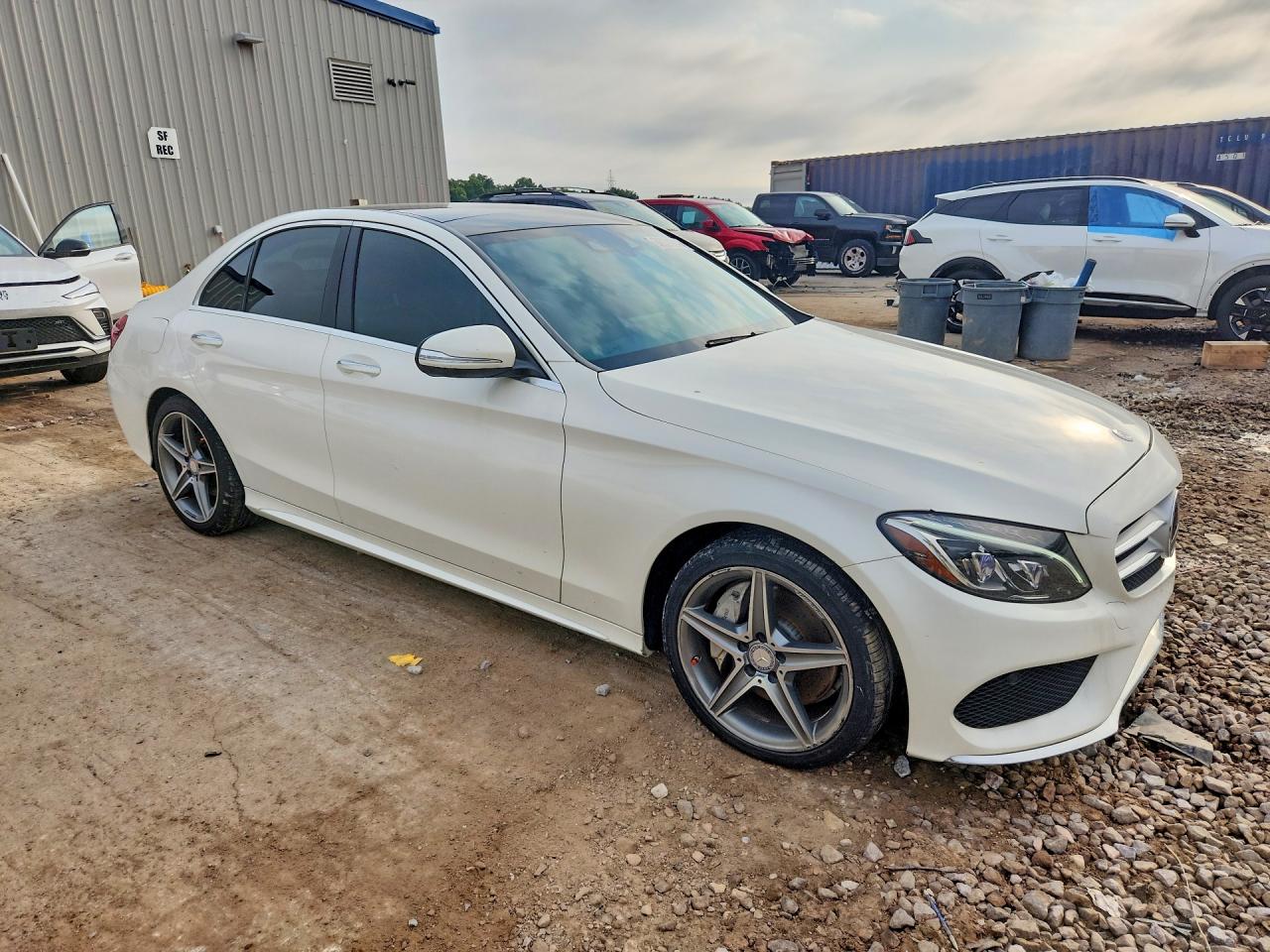 55SWF4KB0FU041591 · 2015 MERCEDES-BENZ C · 4/12