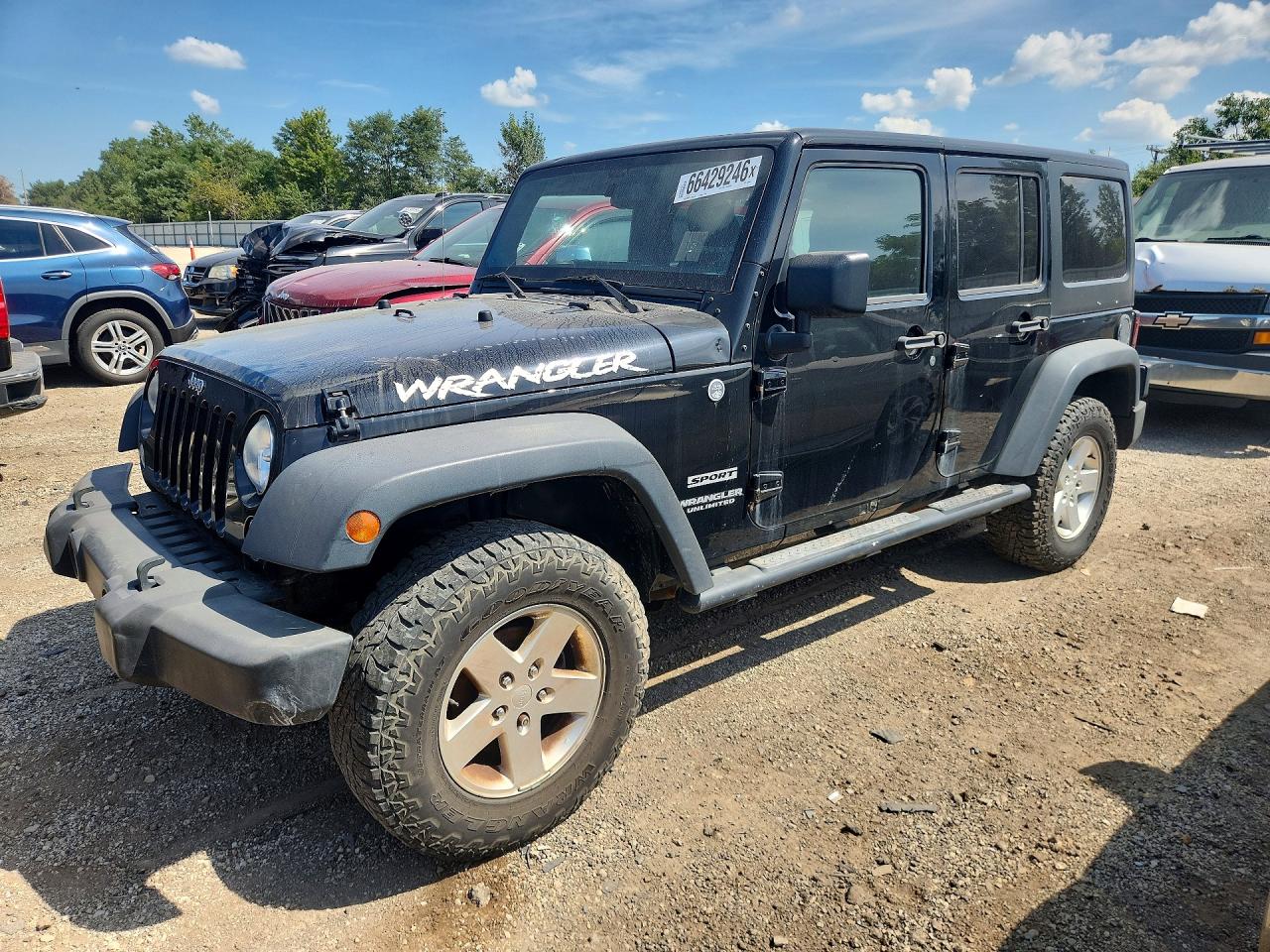 1C4HJWDG0EL138346 · 2014 JEEP WRANGLER UNLIMITED
