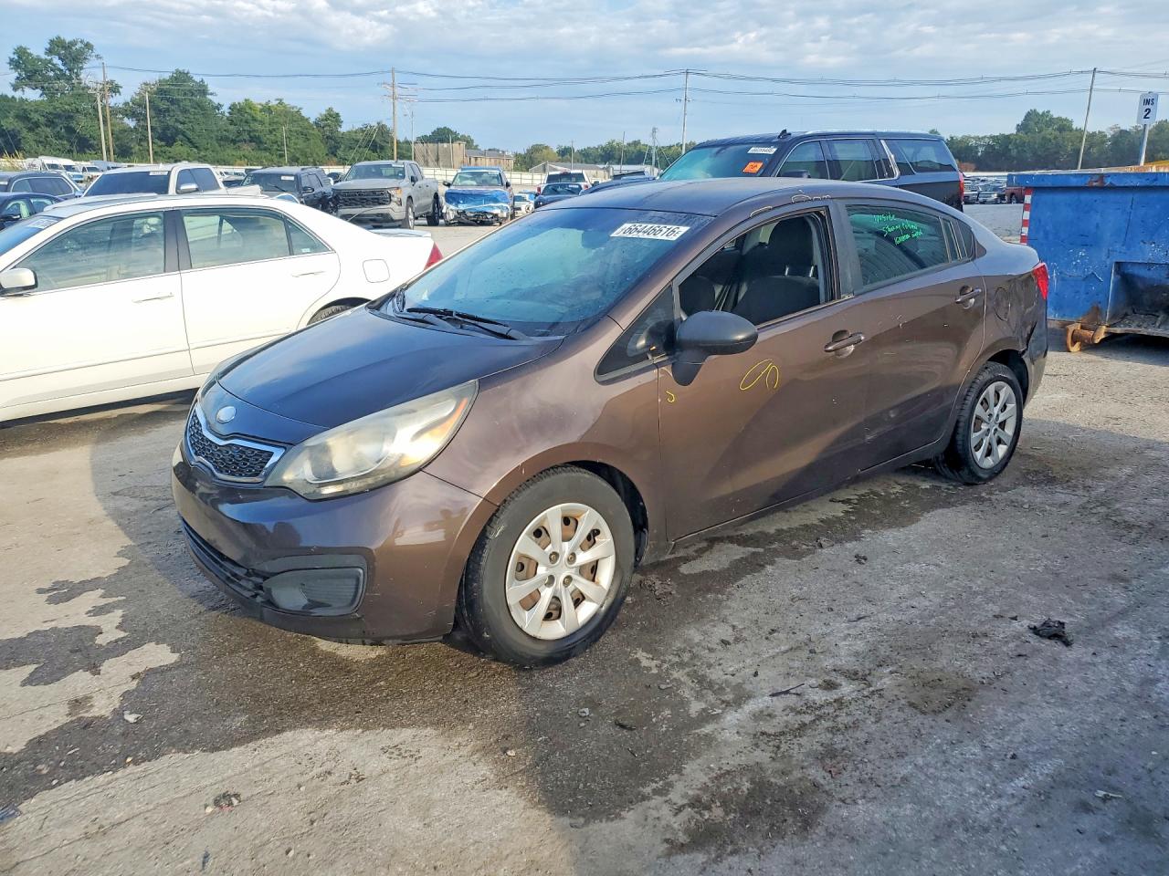 KNADN4A33D6197569 · 2013 KIA RIO