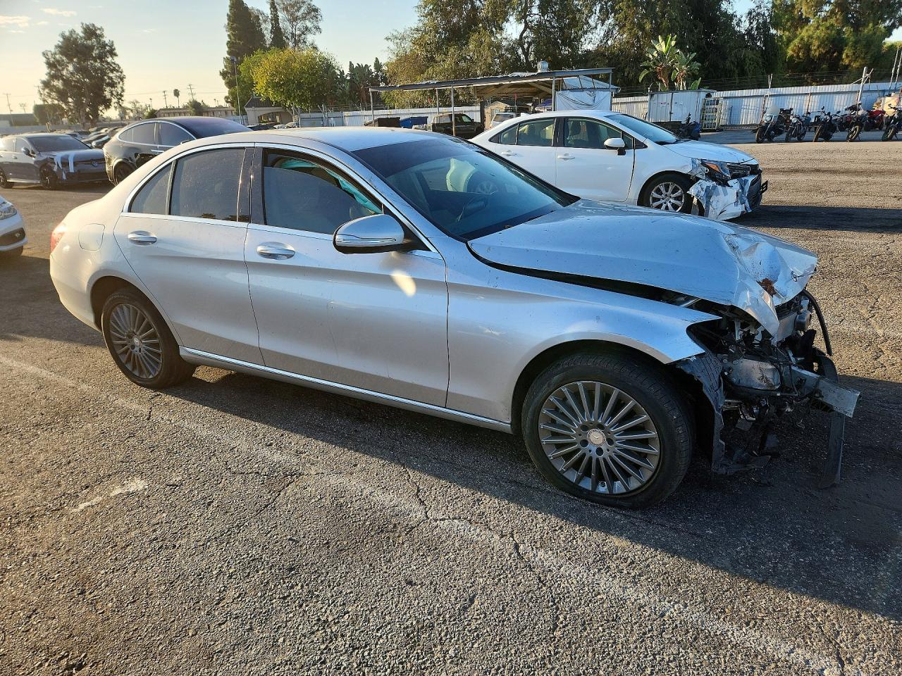 55SWF4KB3FU027359 · 2015 MERCEDES-BENZ C · 4/12