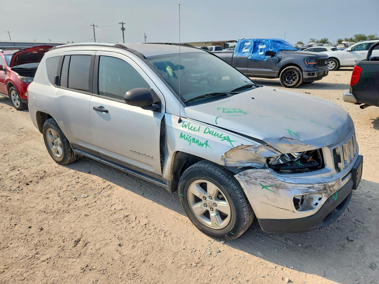 1C4NJCBA7ED548202 · 2014 JEEP COMPASS · 4/13