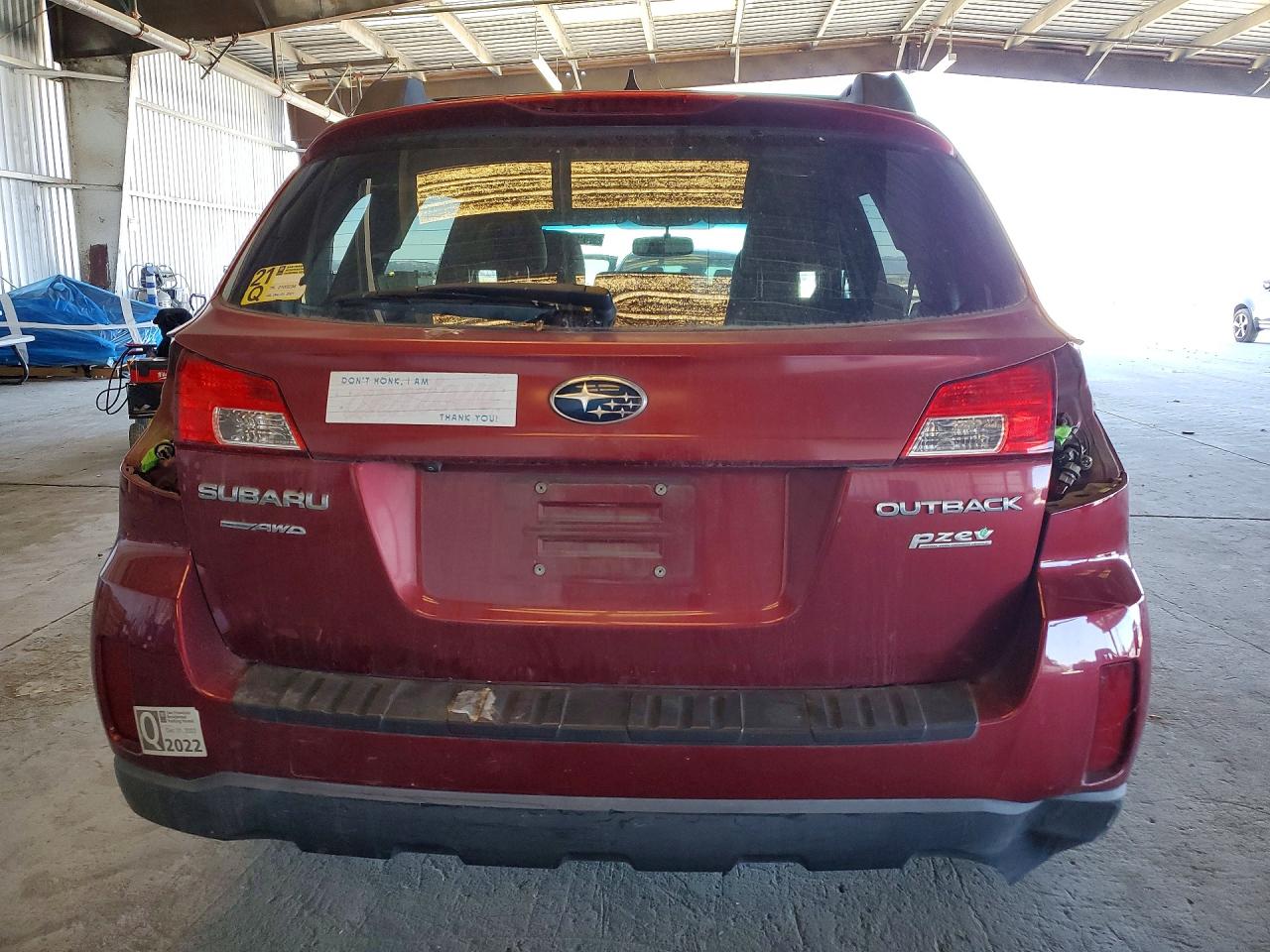 4S4BRBDC7E3208442 · 2014 SUBARU OUTBACK · 6/13